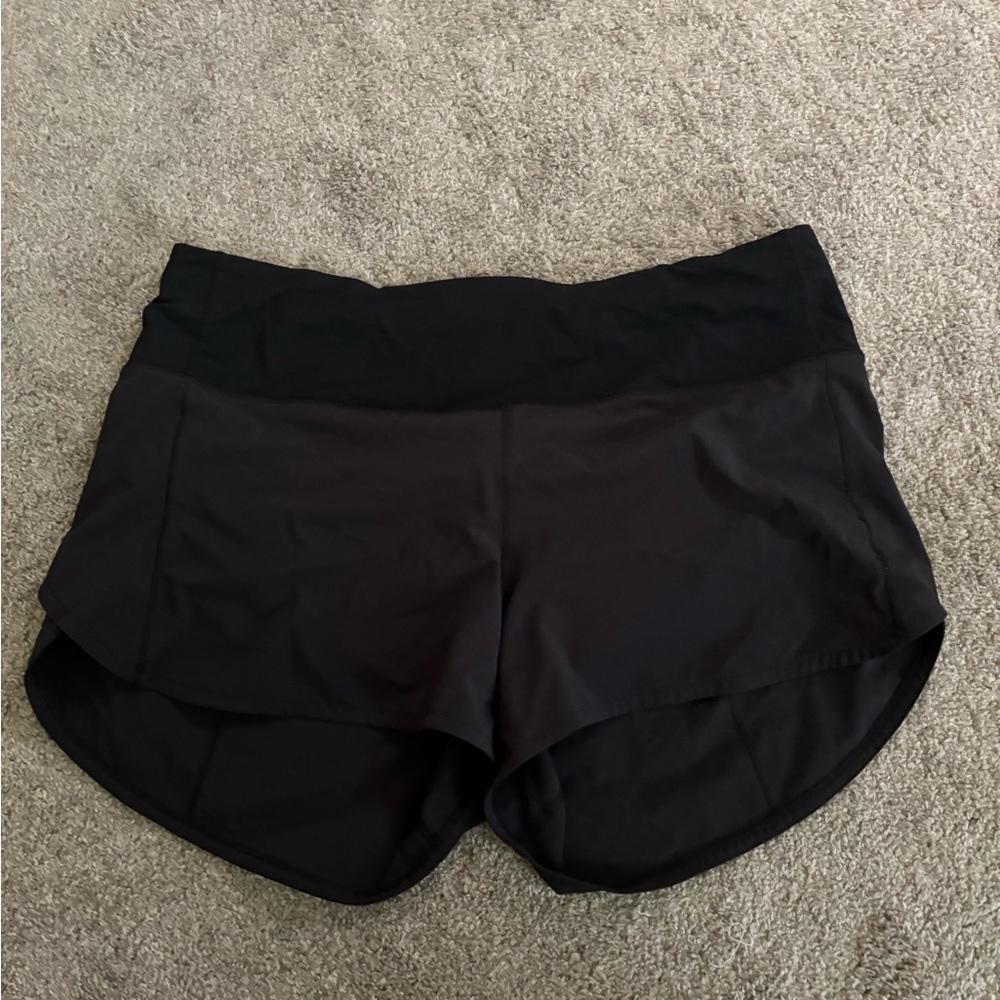 Lululemon black shorts size 14
